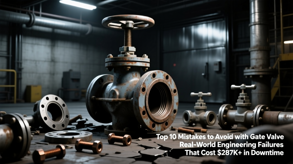 Top 10 Mistakes to Avoid with Gate Valve: Real-World Engineering Failures That Cost $287K+ in Downtime (and Exactly How to Prevent Each One Before Your Next Shutdown)
