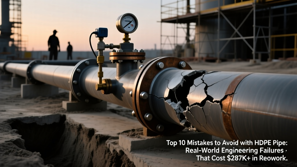 Top 10 Mistakes to Avoid with HDPE Pipe: Real-World Engineering Failures That Cost $287K+ in Rework — and Exactly How to Prevent Each One Before Excavation Begins