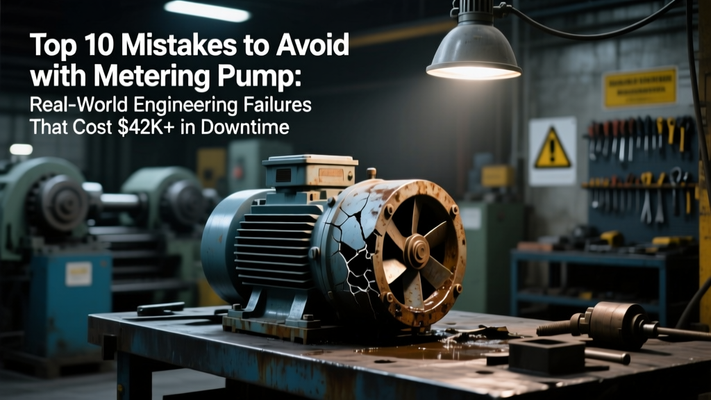 Top 10 Mistakes to Avoid with Metering Pump: Real-World Engineering Failures That Cost $42K+ in Downtime (and Exactly How to Prevent Each One)