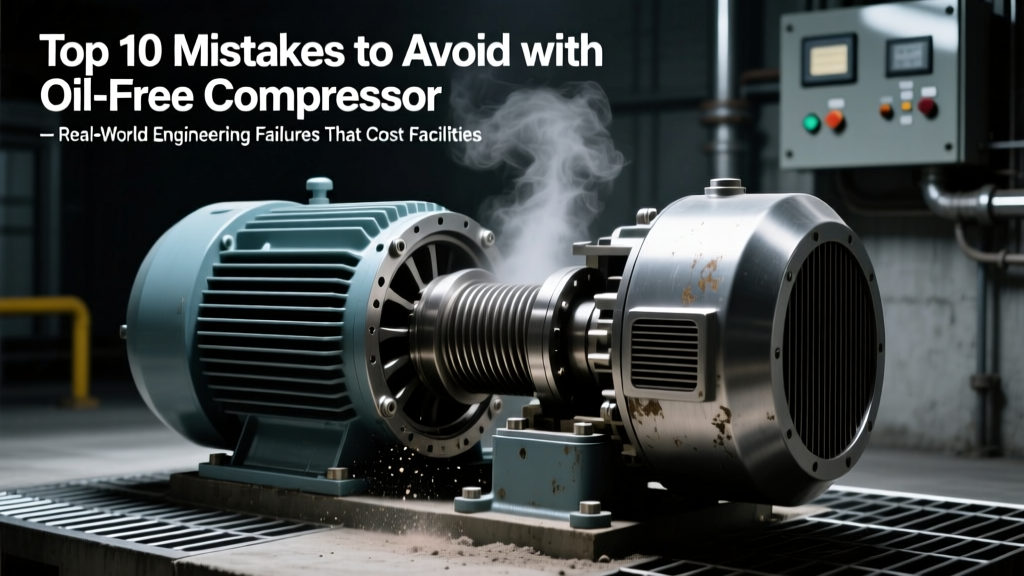 Top 10 Mistakes to Avoid with Oil-Free Compressor: Real-World Engineering Failures That Cost Facilities $250K+ in Downtime, Contamination, or Regulatory Fines — And Exactly How to Prevent Each One