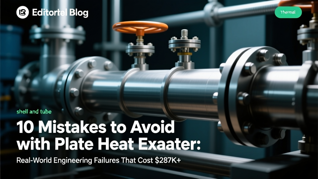 Top 10 Mistakes to Avoid with Plate Heat Exchanger: Real-World Engineering Failures That Cost $287K+ in Downtime (and Exactly How to Prevent Each One)