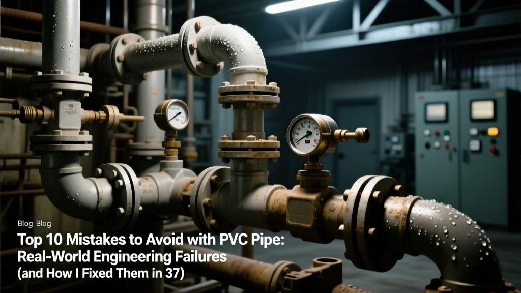 Top 10 Mistakes to Avoid with PVC Pipe: Real-World Engineering Failures (and How I Fixed Them in 37 Municipal & Industrial Projects)