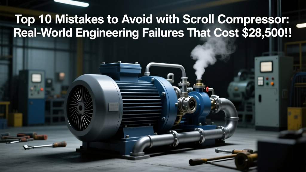 Top 10 Mistakes to Avoid with Scroll Compressor: Real-World Engineering Failures That Cost $28,500+ in Downtime (and Exactly How to Prevent Each One)