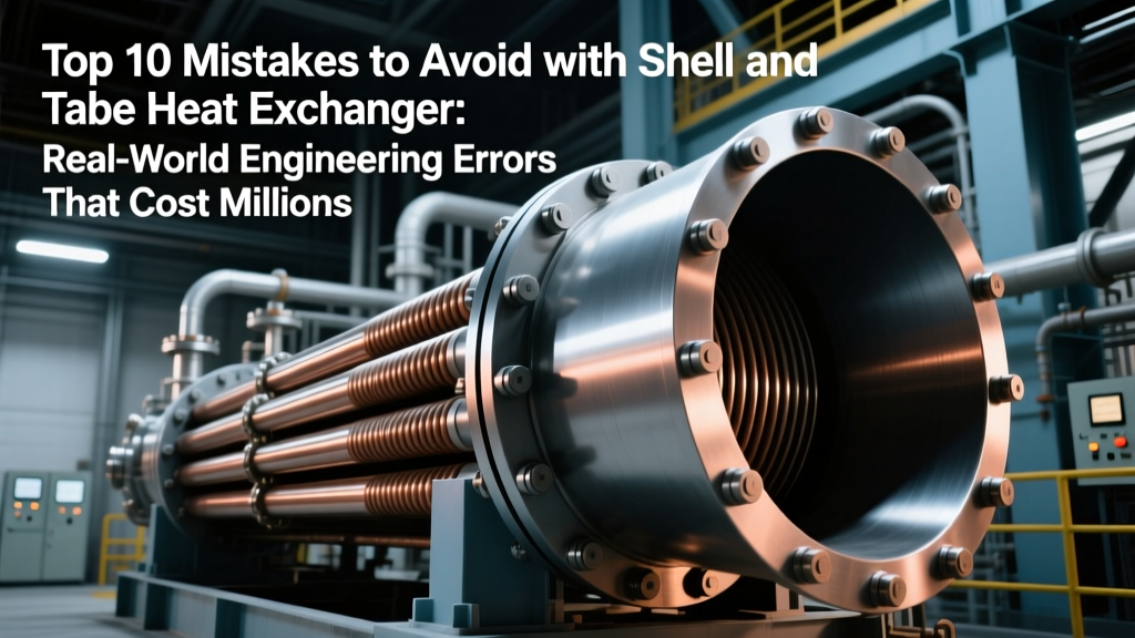 Top 10 Mistakes to Avoid with Shell and Tube Heat Exchangers: Real-World Engineering Errors That Cost Plants $28K–$412K Annually (and Exactly How to Fix Them Before Startup)