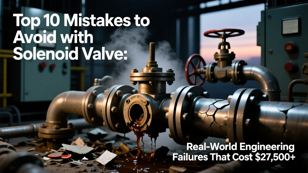 Top 10 Mistakes to Avoid with Solenoid Valve: Real-World Engineering Failures That Cost $27,500+ in Downtime (and Exactly How to Prevent Each One)