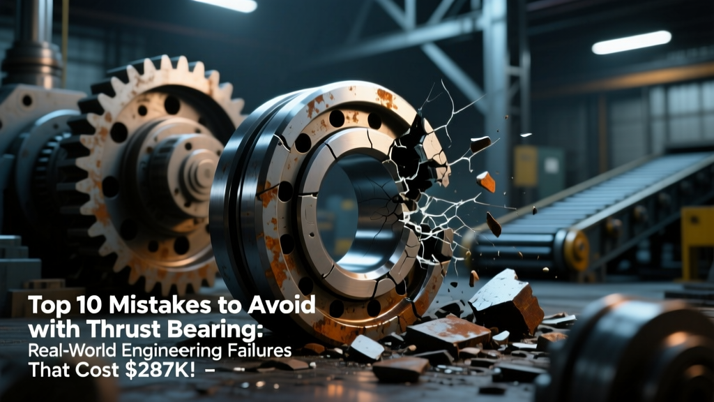 Top 10 Mistakes to Avoid with Thrust Bearing: Real-World Engineering Failures That Cost $287K+ in Downtime (and Exactly How to Prevent Each One)
