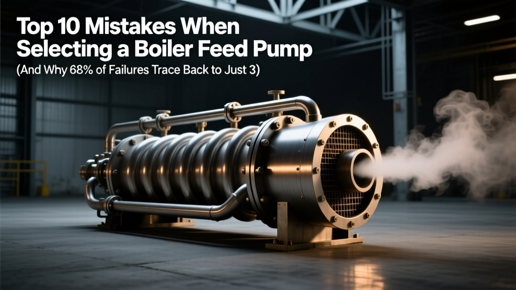 Top 10 Mistakes When Selecting a Boiler Feed Pump (And Why 68% of Failures Trace Back to Just 3 of Them — Based on ASME PTC-19.12 Field Audits)