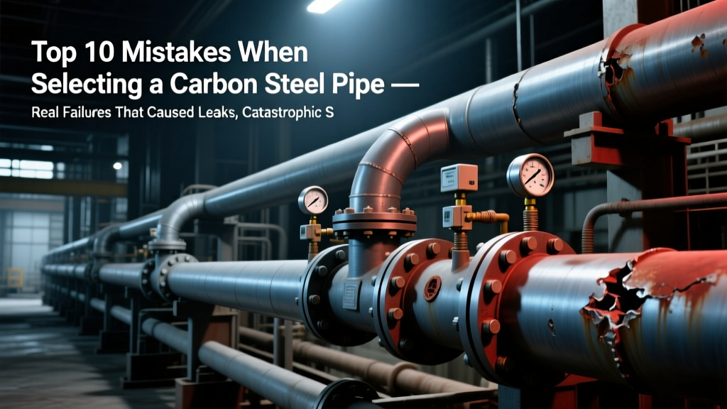 Top 10 Mistakes When Selecting a Carbon Steel Pipe — Real Failures That Caused Leaks, Catastrophic Stress Cracks, and OSHA Violations (and Exactly How Your Team Can Avoid Each One)