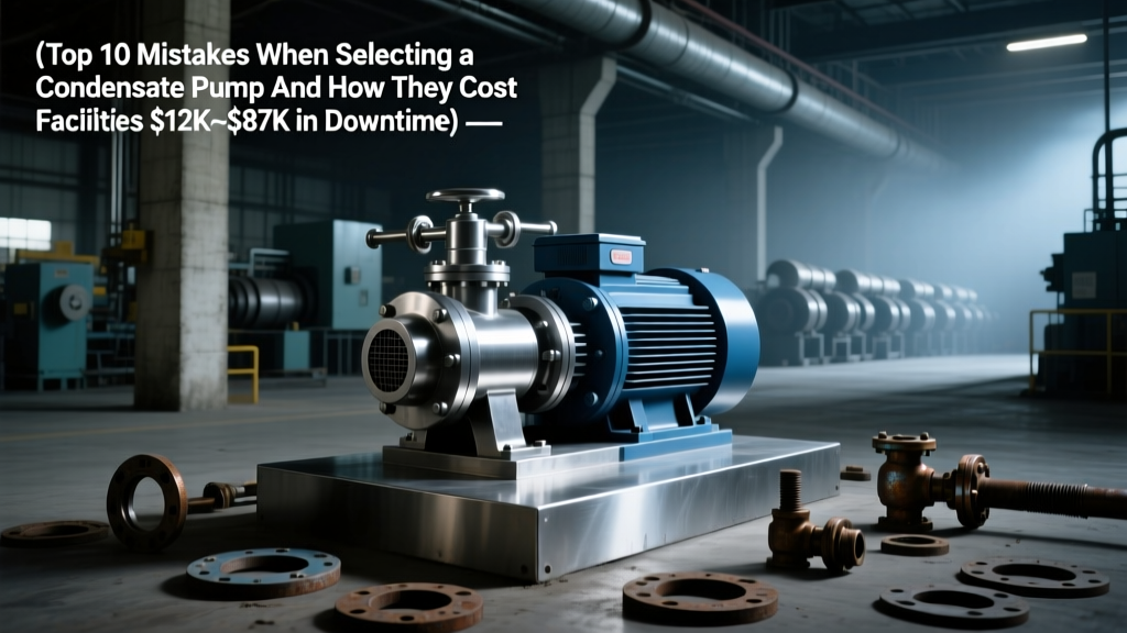 Top 10 Mistakes When Selecting a Condensate Pump (And How They Cost Facilities $12K–$87K in Downtime, Repairs & Energy Waste — Backed by 15 Years of Field Data)