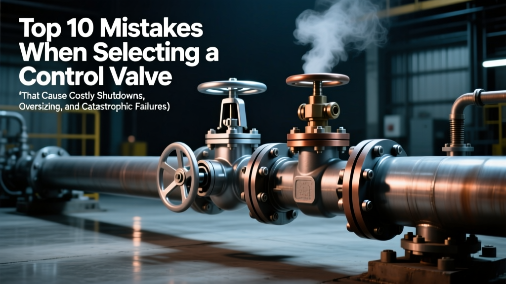 Top 10 Mistakes When Selecting a Control Valve (That Cause Costly Shutdowns, Oversizing, and Catastrophic Failures — Backed by API 620 & ISA-75 Field Data)