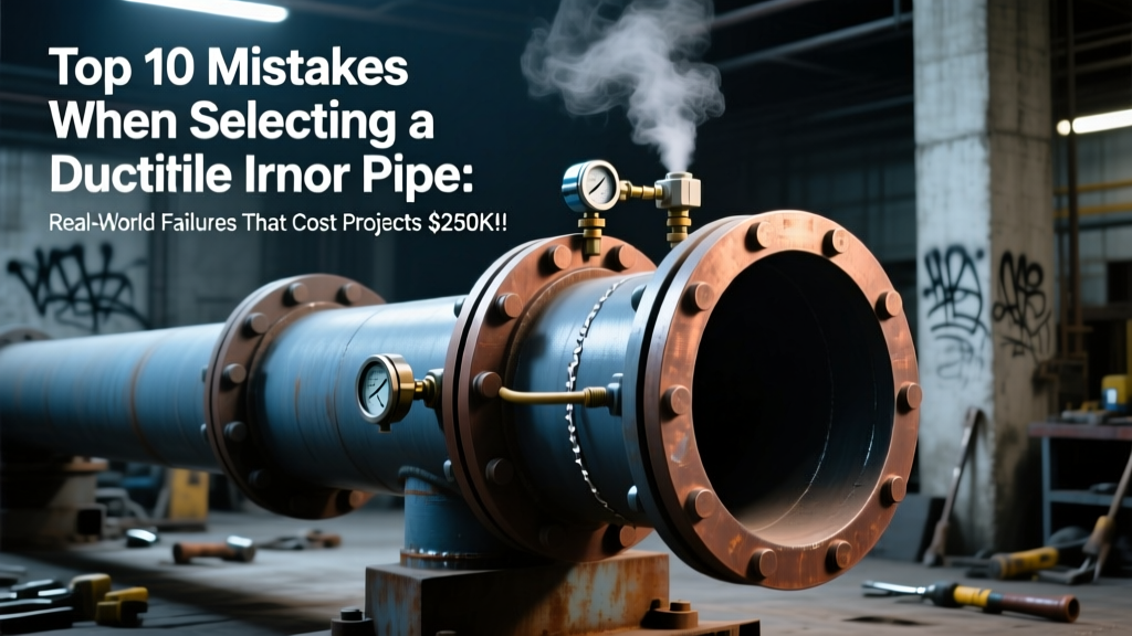 Top 10 Mistakes When Selecting a Ductile Iron Pipe: Real-World Failures That Cost Projects $250K+ in Rework — and the Engineering Checklist Every Specifier Must Run Before Finalizing the Bill of Materials