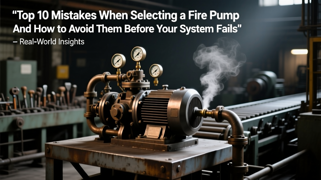 Top 10 Mistakes When Selecting a Fire Pump (And How to Avoid Them Before Your System Fails): Real-World Engineering Failures, NFPA 20 Violations, and the 7-Point Selection Checklist That Prevents Costly Reruns