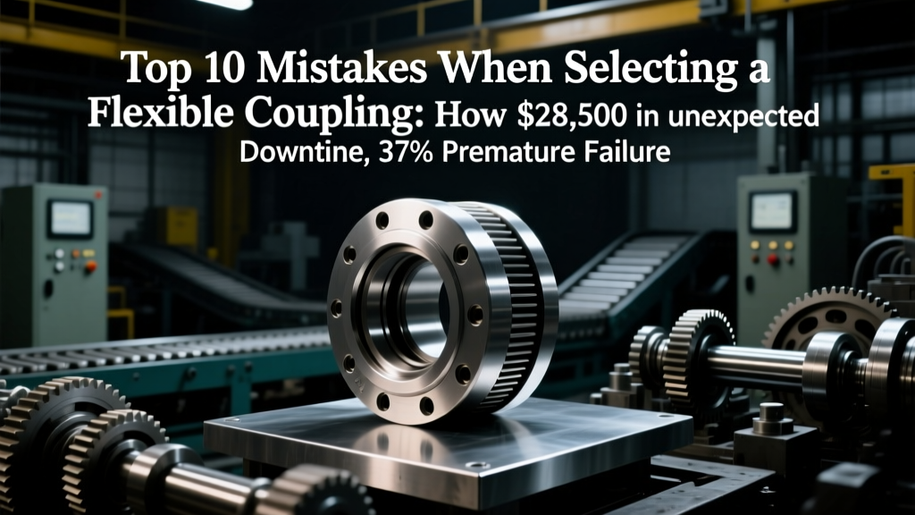 Top 10 Mistakes When Selecting a Flexible Coupling: How $28,500 in Unexpected Downtime, 37% Premature Failure Rate, and 4.2x Maintenance Costs Stem From Just One Misaligned Spec — Avoid Them With Our ROI-First Selection Framework