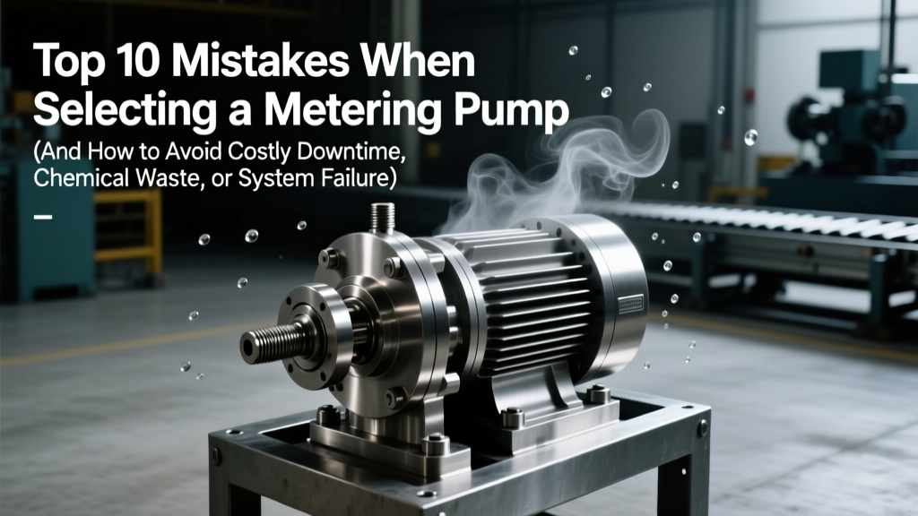 Top 10 Mistakes When Selecting a Metering Pump (And How to Avoid Costly Downtime, Chemical Waste, or System Failure) — Real Failure Data from 217 Industrial Installations Analyzed by Senior Pump Engineers