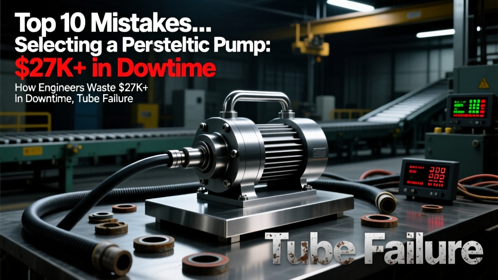 Top 10 Mistakes When Selecting a Peristaltic Pump: How Engineers Waste $27K+ in Downtime, Tube Failures, and Process Drift — And the 3-Step Validation Checklist That Prevents Them Every Time