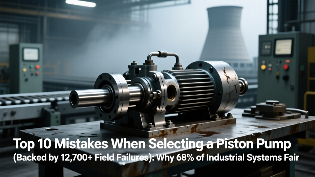 Top 10 Mistakes When Selecting a Piston Pump (Backed by 12,700+ Field Failures): Why 68% of Industrial Piston Pump Replacements Stem From Selection Errors — and Exactly How to Fix Your Process Before You Spec the Next One
