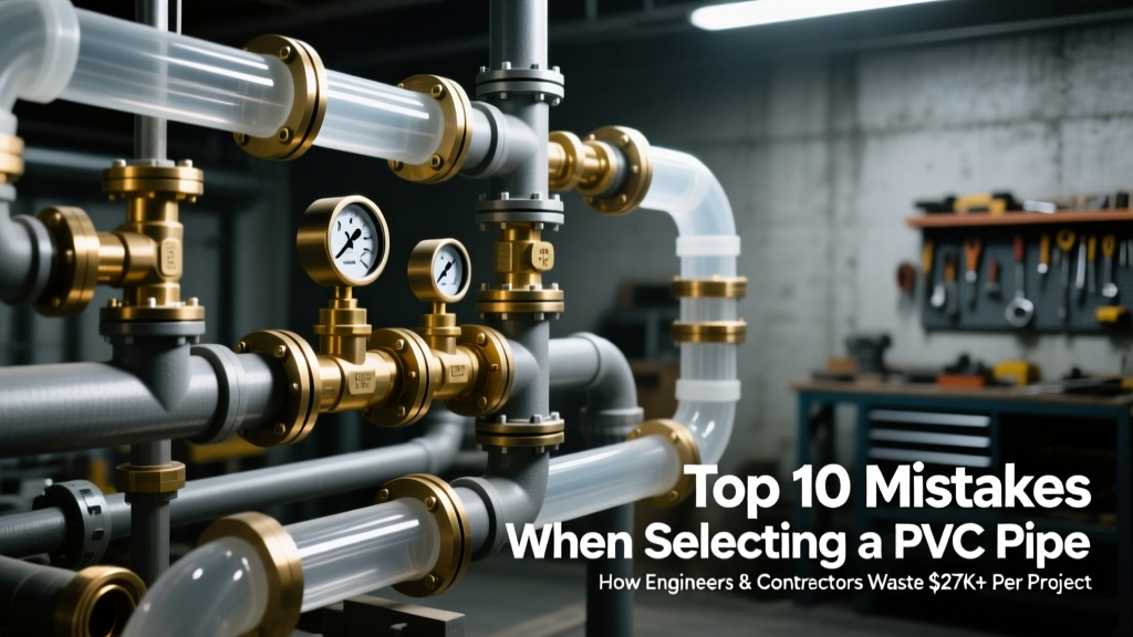 Top 10 Mistakes When Selecting a PVC Pipe: How Engineers & Contractors Waste $27K+ Per Project on Wrong Material Choices (and the 5-Step Selection Checklist That Prevents Every One)