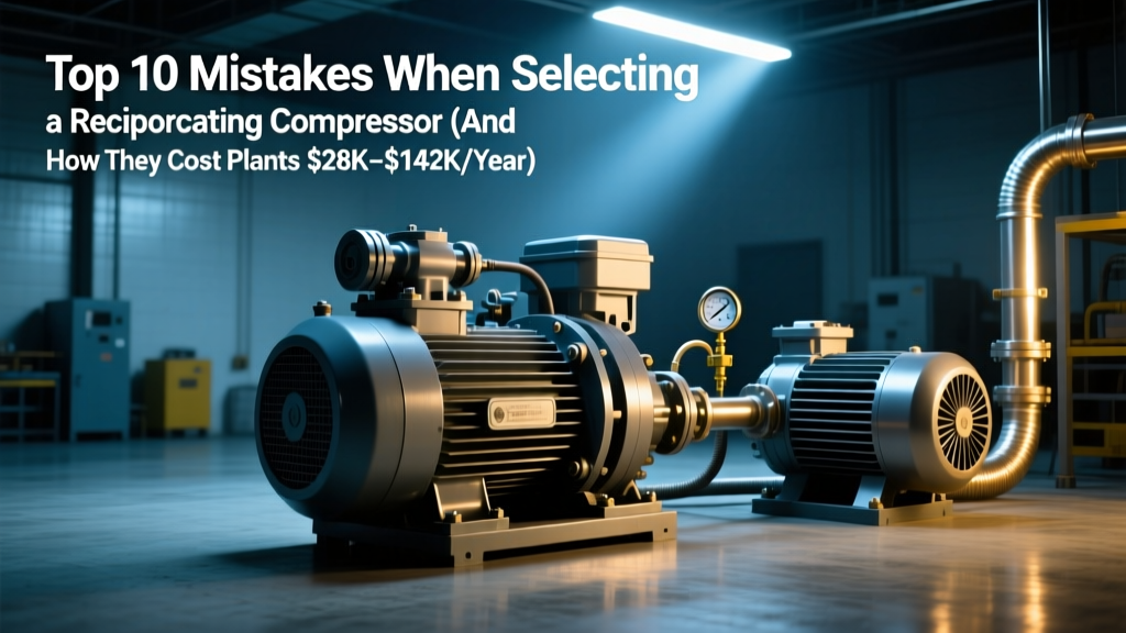 Top 10 Mistakes When Selecting a Reciprocating Compressor (And How They Cost Plants $28K–$142K/Year in Hidden Downtime, Energy Waste & Repair Overruns — Backed by API RP 1142 Field Data)
