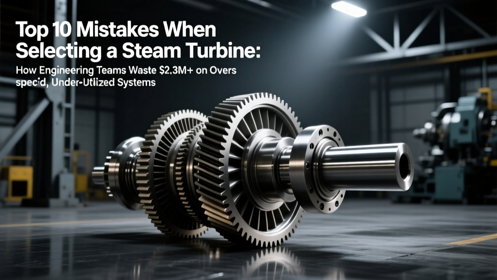 Top 10 Mistakes When Selecting a Steam Turbine: How Engineering Teams Waste $2.3M+ on Overspec’d, Underperforming Units (and the 7-Step Decision Matrix That Prevents It)