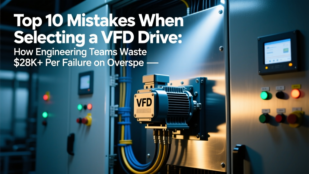 Top 10 Mistakes When Selecting a VFD Drive: How Engineering Teams Waste $28K+ Per Failure on Overspec’d, Undersized, or Non-Compliant Drives (and the NEMA/IEC Safety Checks You’re Skipping)