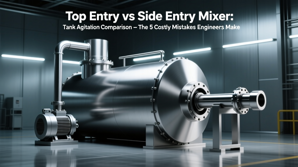 Top Entry vs Side Entry Mixer: Tank Agitation Comparison — The 5 Costly Mistakes Engineers Make (and How to Avoid Them Before Your Next Retrofit or New Build)