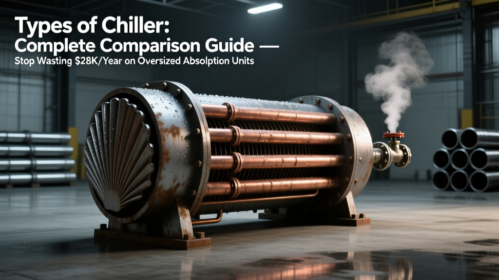 Types of Chiller: Complete Comparison Guide — Stop Wasting $28K/Year on Oversized Absorption Units or Underperforming Air-Cooled Systems (Data-Backed Side-by-Side Specs, Real Plant Efficiency Benchmarks, & Application Match Rules)