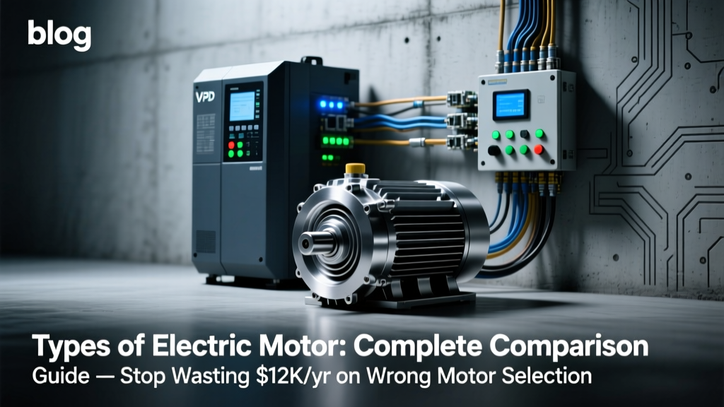 Types of Electric Motor: Complete Comparison Guide — Stop Wasting $12K/yr on Wrong Motor Selection (DC vs. AC Induction vs. PMSM vs. SRM vs. BLDC: Real Efficiency, Torque, Lifespan & Cost Data from NEMA MG-1 & IEC 60034 Tests)