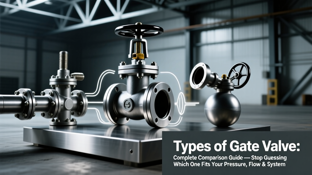 Types of Gate Valve: Complete Comparison Guide — Stop Guessing Which One Fits Your Pressure, Flow & Corrosion Needs (Spoiler: Rising Stem Isn’t Always Better)