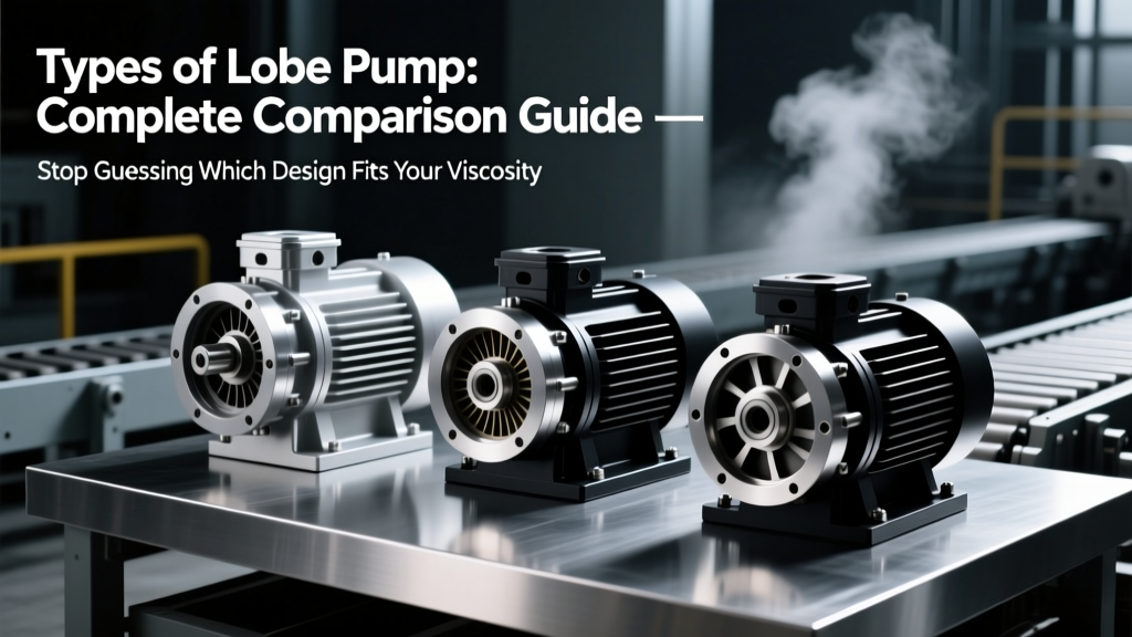 Types of Lobe Pump: Complete Comparison Guide — Stop Guessing Which Design Fits Your Viscosity, Sanitation, or Pulsation Needs (We Tested 7 Real-World Installations & Mapped Every Curve)
