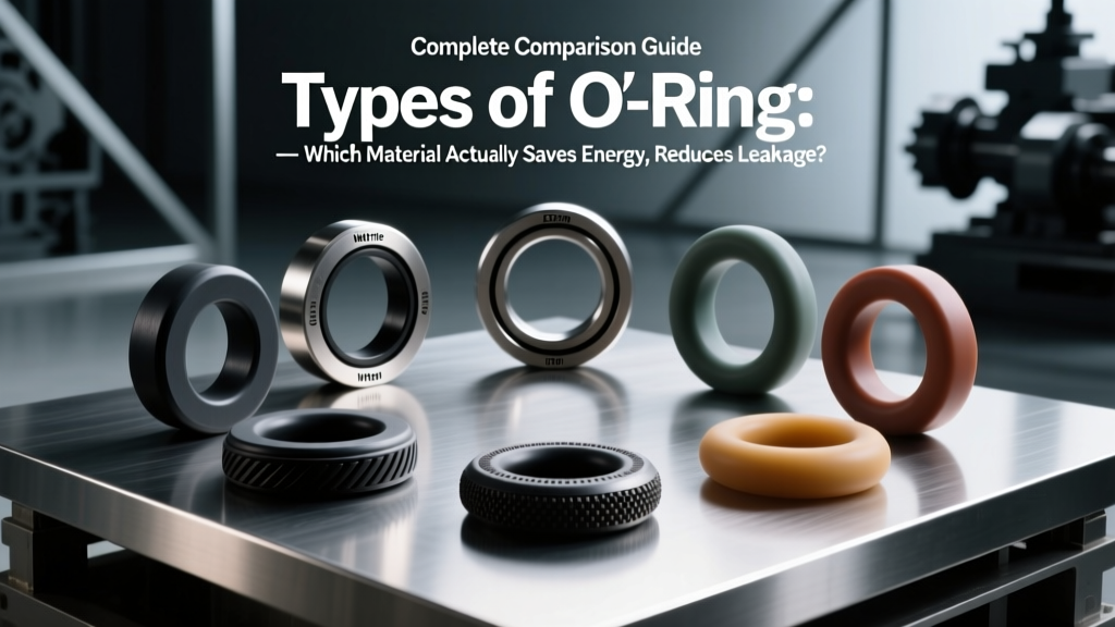 Types of O-Ring: Complete Comparison Guide — Which Material Actually Saves Energy, Reduces Leakage, and Extends Seal Life in Sustainable Industrial Systems?