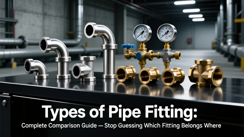 Types of Pipe Fitting: Complete Comparison Guide — Stop Guessing Which Fitting Belongs Where: We Benchmarked 12 Types Across Pressure, Thermal Cycling, Stress Integrity, and Code Compliance (ASME B31.3 Verified)