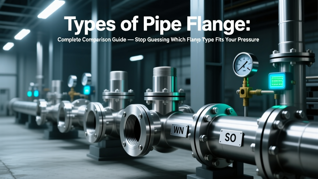 Types of Pipe Flange: Complete Comparison Guide — Stop Guessing Which Flange Type Fits Your Pressure Class, Temperature Cycle, or Pipe Stress Analysis (ASME B31.3 Verified)