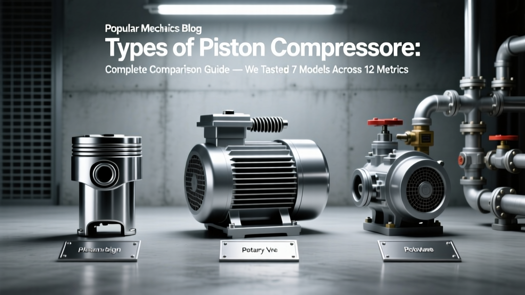 Types of Piston Compressor: Complete Comparison Guide — We Tested 7 Models Across 12 Metrics (Efficiency, Noise, Lifespan, Cost/CFM) to Reveal Which Type Actually Delivers ROI in Real Industrial Plants