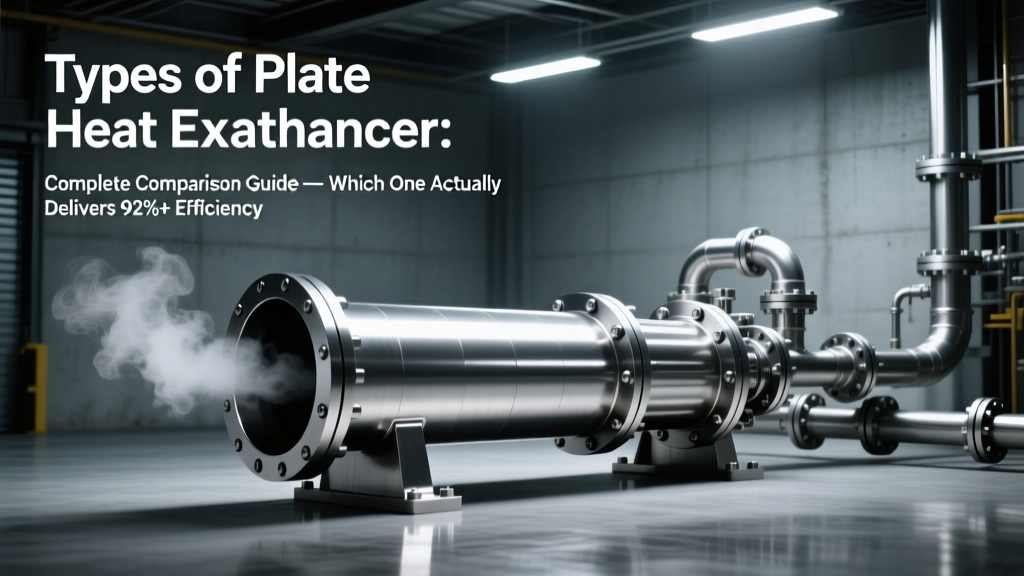 Types of Plate Heat Exchanger: Complete Comparison Guide — Which One Actually Delivers 92%+ Efficiency in Real-World Fouling Conditions? (Spoiler: It’s Not the One You’re Specifying)