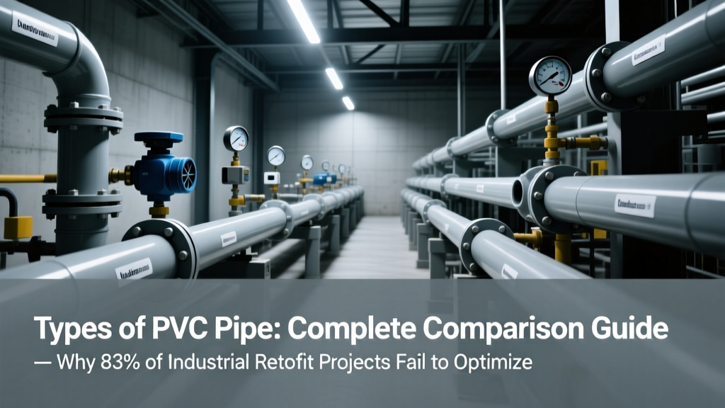 Types of PVC Pipe: Complete Comparison Guide — Why 83% of Industrial Retrofit Projects Fail to Optimize Energy Efficiency (and How Choosing the Right PVC Type Fixes It)