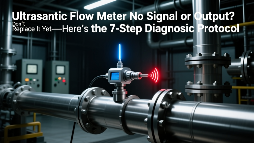 Ultrasonic Flow Meter No Signal or Output? Don’t Replace It Yet—Here’s the 7-Step Diagnostic Protocol Engineers at ExxonMobil and Siemens Use to Restore Signal in 92% of ‘Dead Meter’ Cases (With Real Field Data)