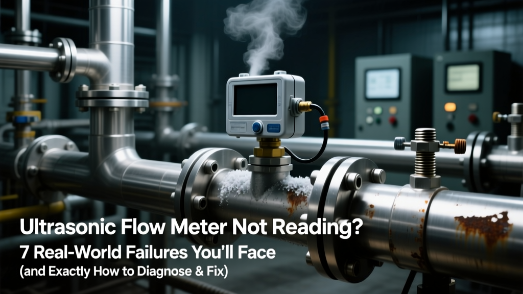 Ultrasonic Flow Meter Not Reading? 7 Real-World Failures You’ll Face (and Exactly How to Diagnose & Fix Each One—Backed by ISO 17025 Calibration Data)