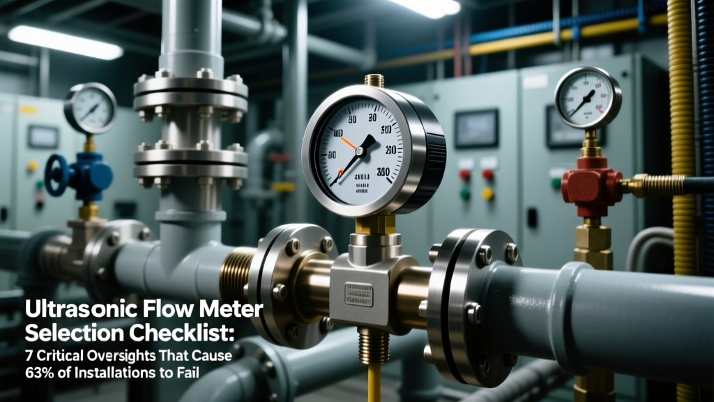 Ultrasonic Flow Meter Selection Checklist: 7 Critical Oversights That Cause 63% of Installations to Underperform (And How to Avoid Them)