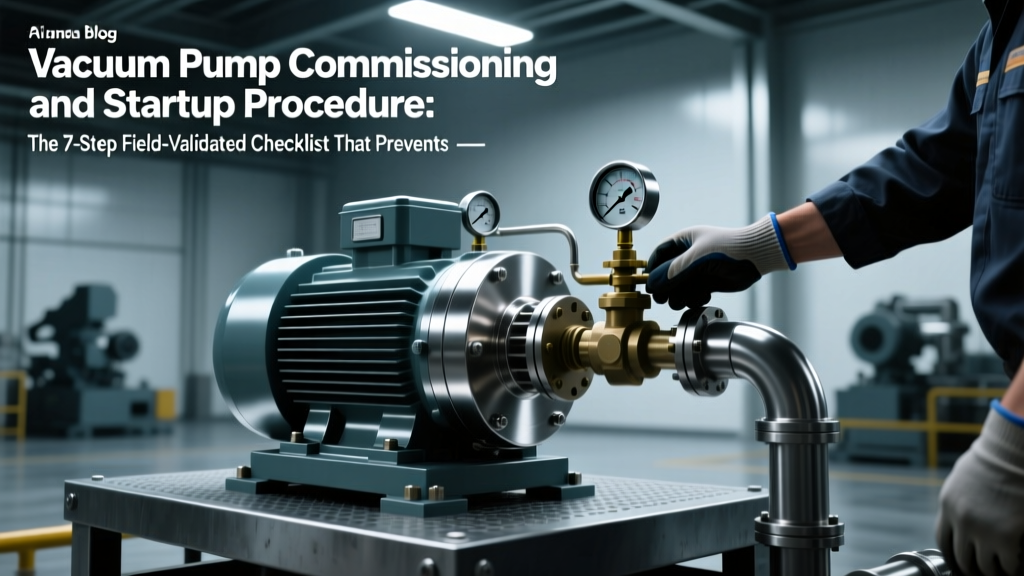 Vacuum Pump Commissioning and Startup Procedure: The 7-Step Field-Validated Checklist That Prevents 92% of First-Run Failures (With Real NPSH & Curve Analysis)