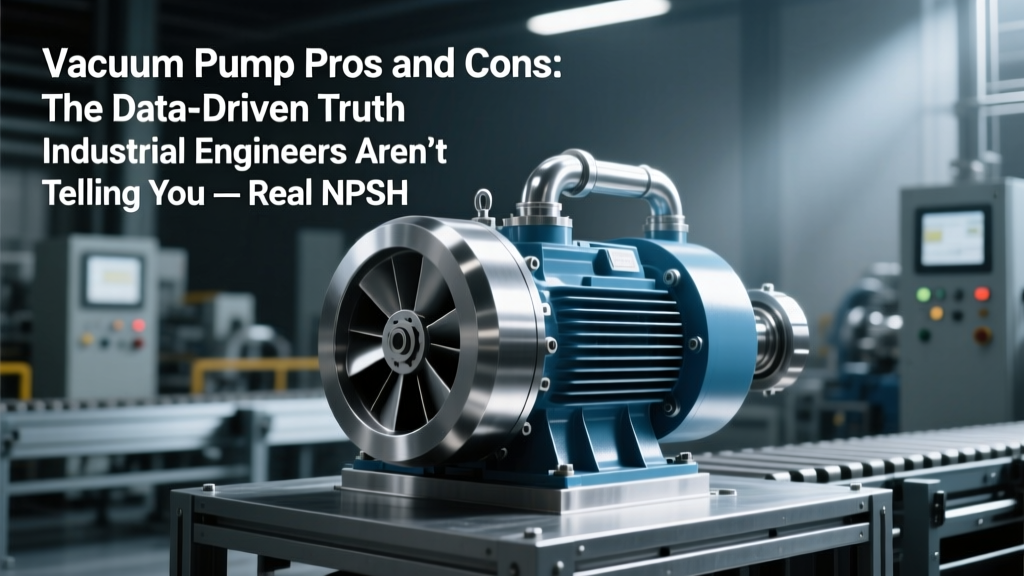 Vacuum Pump Pros and Cons: The Data-Driven Truth Industrial Engineers Aren’t Telling You — Real NPSH, Efficiency Decay, and Total Cost of Ownership Over 5 Years (Not Marketing Claims)