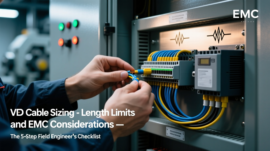 VFD Cable Sizing: Length Limits and EMC Considerations — The 5-Step Field Engineer’s Checklist (Skip the Guesswork & Avoid Costly Motor Failures)