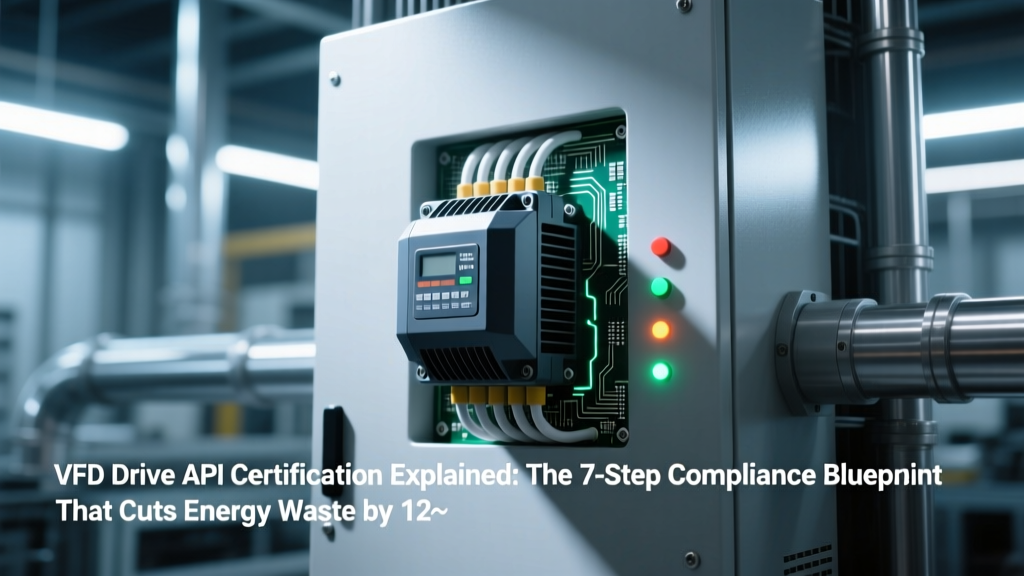 VFD Drive API Certification Explained: The 7-Step Compliance Blueprint That Cuts Energy Waste by 12–28% (and Avoids $240K+ Noncompliance Fines)