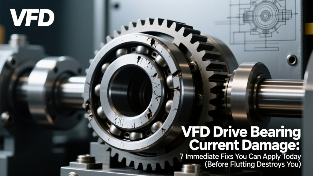VFD Drive Bearing Current Damage: 7 Immediate Fixes You Can Apply Today (Before Fluting Destroys Your Motor Bearings — Most Engineers Miss #4)