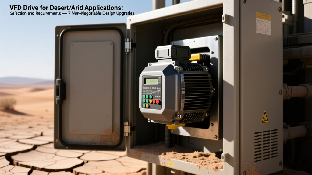 VFD Drive for Desert/Arid Applications: Selection and Requirements — 7 Non-Negotiable Design Upgrades You’re Overlooking (That Cause 68% of Premature Failures in Sand-Dust-Heat Zones)