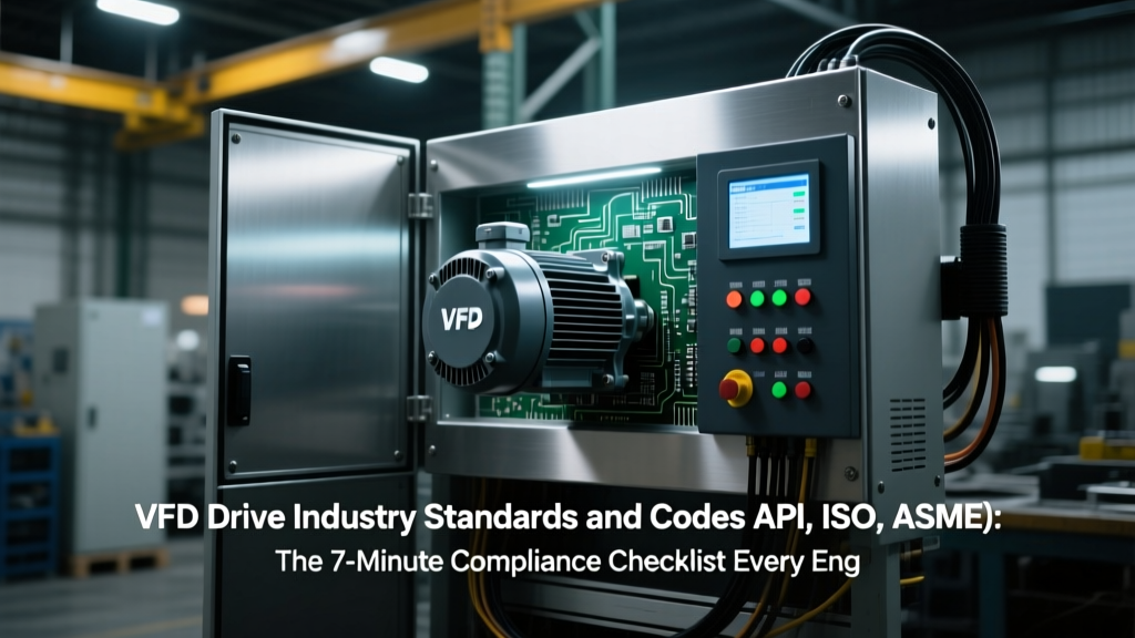 VFD Drive Industry Standards and Codes (API, ISO, ASME): The 7-Minute Compliance Checklist Every Engineer Misses — Avoid $287K in Non-Compliance Fines, Field Failures, and Insurance Denials