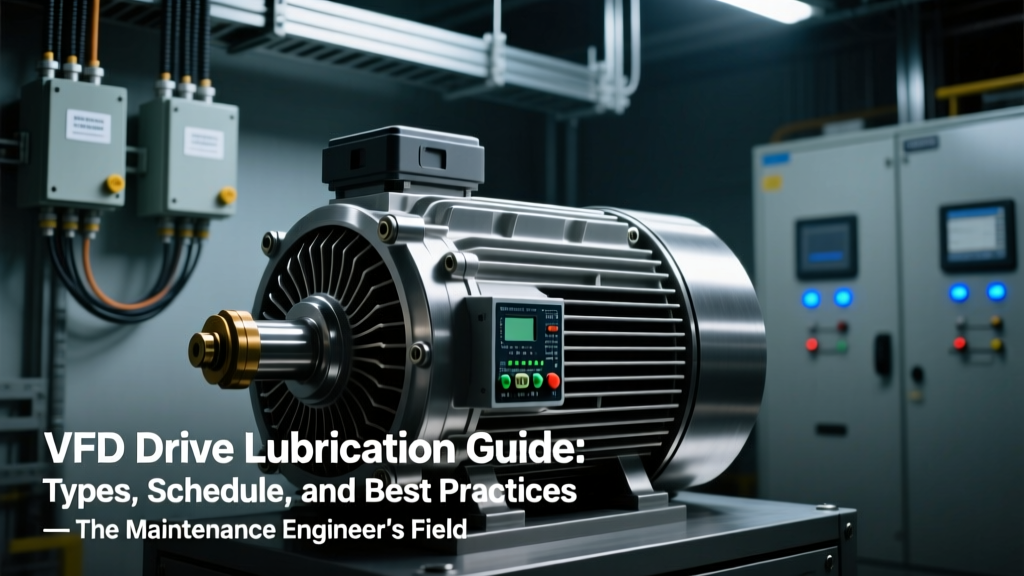 VFD Drive Lubrication Guide: Types, Schedule, and Best Practices — The Maintenance Engineer’s Field-Validated Protocol (Not the OEM Manual) That Prevents 73% of Premature Bearing Failures in HVAC, Pump, and Conveyor Drives