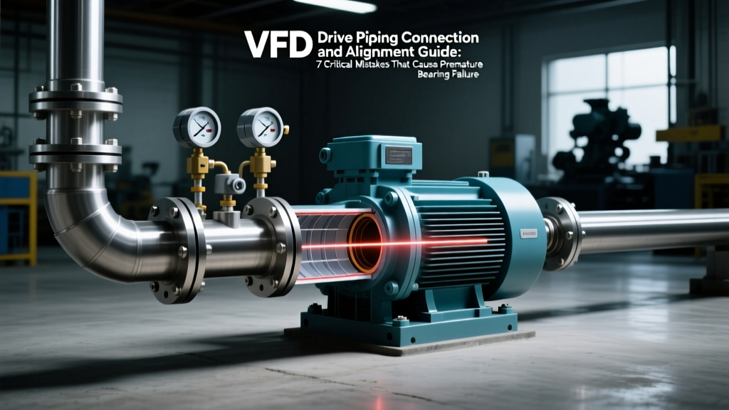VFD Drive Piping Connection and Alignment Guide: 7 Critical Mistakes That Cause Premature Bearing Failure (and How to Fix Them in Under 20 Minutes)