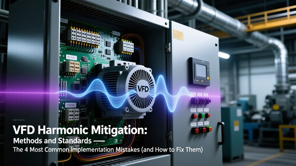 VFD Harmonic Mitigation: Methods and Standards — The 4 Most Common Implementation Mistakes (and How to Avoid Them Before Your Next IEEE 519 Audit)