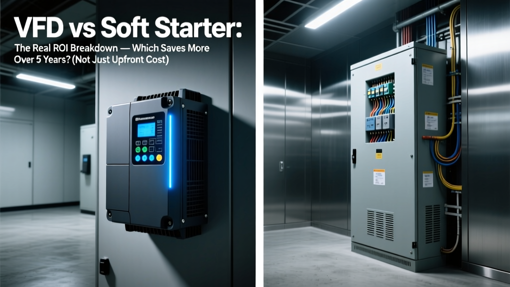VFD vs Soft Starter: The Real ROI Breakdown — Which Saves More Over 5 Years? (Not Just Upfront Cost, But Energy, Maintenance & Downtime)