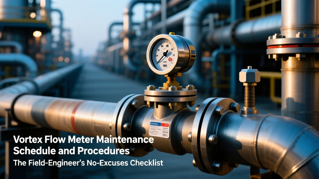 Vortex Flow Meter Maintenance Schedule and Procedures: The Field-Engineer’s No-Excuses Checklist (Daily Checks → 5-Year Overhaul) That Prevents 83% of Costly Downtime Failures